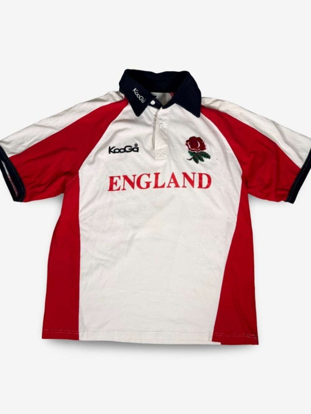Vintage Kooga England Rugby Polo Shirt